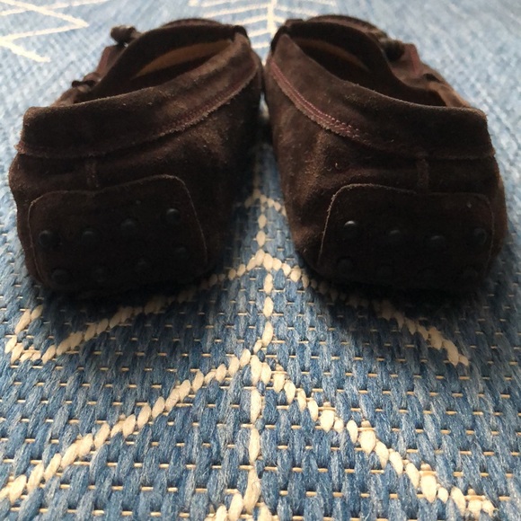 Tod’s Brown Leather Tassel Driving Shoes Women’s Sz. 39/9 - Picture 7 of 9